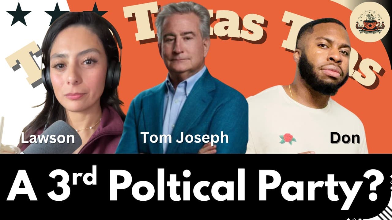 No Dems. No Republicans. A Third Party ft. Tom Jopseh